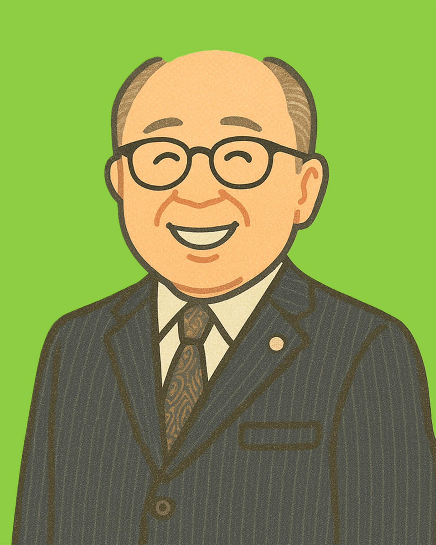 古田先生>のイラスト